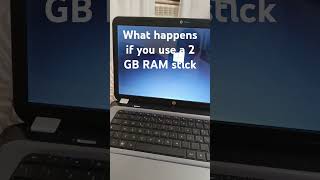 What happens if you use a 2 GB RAM stick on Windows 10 [upl. by Katherina]