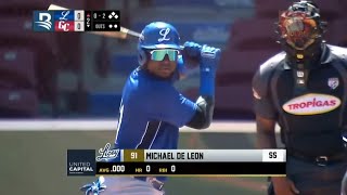 Resumen Tigres del Licey vs Gigantes del Cibao Pretemporada 13102023 [upl. by Bernadine]