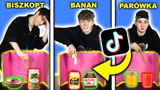 BANAN CHALLENGE Z TIKTOKA 😱🤢  The Blaze House [upl. by Bodwell370]