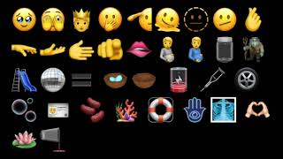 New Emojis 2022  IOS 154 New Emojis [upl. by Eciryt276]