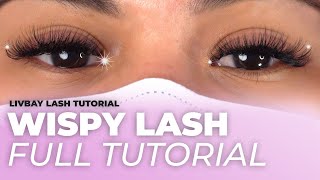 Lash with Me  Wispy Volume Lash Extension Tutorial  Lash Mapping Tips amp Tricks [upl. by Pavkovic]