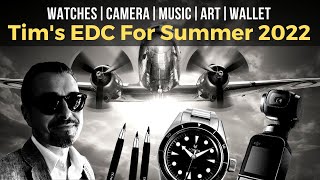 This Summers EDC Lorier Neptune Seiko 5 Sunglasses Osmo 3 Gimbal  Everyday Carry Review [upl. by Shaum]