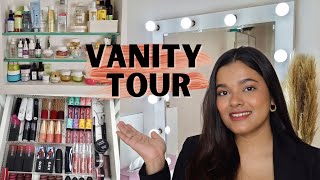 My VANITY TOUR Makeup amp Skincare Collection [upl. by Hershell960]