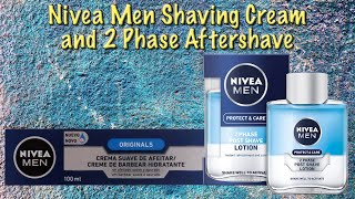 Nivea Men Shaving Cream and 2 Phase Aftershave [upl. by Horowitz]