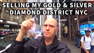 I Tried Selling My Gold amp Silver In The NYC Diamond District I Wasnt Expecting THIS [upl. by Ilatan]