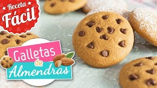 Galletas de almendras  Receta fácil  Quiero Cupcakes [upl. by Colline531]