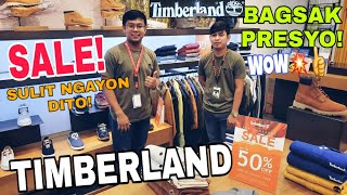 50 SALE TIMBERLAND SHOESAPPARRELS BAGS ang DAMING SHOES STEAL PRICE SULITTIMBERLAND AYALA FELIZ [upl. by Rik]