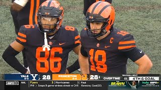 YALE vs Princeton College Football Full Game Highlights 2024 Season [upl. by Goldy]