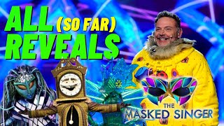 Masked Singer UK Reveals So Far  Season 2 [upl. by Schwinn384]