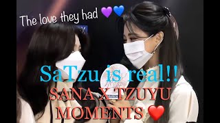 SaTzu 사쯔 SANA X TZUYU 2021 Moments  The love they had for each other SATZU IS REAL ❤️ [upl. by Eob]