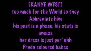 Nicki Minaj  Blazin ft Kanye West with lyrics  PINK FRIDAY [upl. by Alletnahs833]