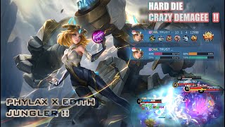 EDITH X Phylax JUNGLER  hard carry [upl. by Gnagflow]