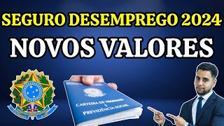 SEGURO DESEMPREGO 2024 NOVOS VALORES DIVULGADOS PELO GOVERNO [upl. by Ahseyi586]