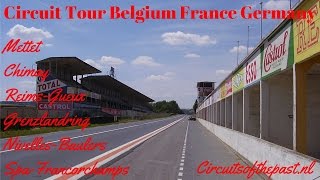 Circuit Tour 2015  Belgium France Germany [upl. by Gnot]