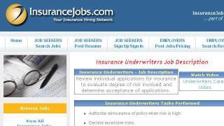 Job Description For An Insurance Underwriters Assistant [upl. by Vezza]