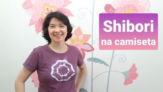 Como tingir uma camiseta com a técnica do itajime shibori [upl. by Zippora]