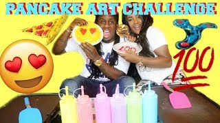 PANCAKE ART CHALLENGE [upl. by Frame]