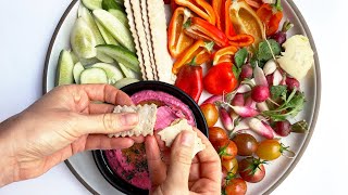 How To Make a Crudités Platter [upl. by Jodee]