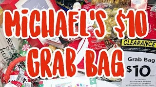 🚨Grab Bag Time 🚨 Michaels 10 Grab Bag Part 1 [upl. by Aylsworth]