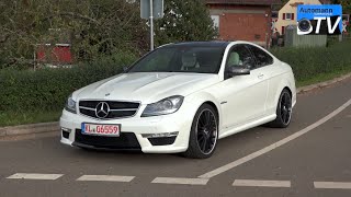 2014 Mercedes C63 AMG Coupe 487hp  DRIVE amp SOUND 1080p [upl. by Edasalof]