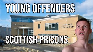 HMP Polmont Young offenders prison Violent young lads in Scottish prisons [upl. by Chaing]