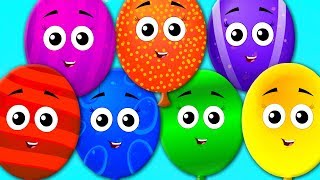 Balloon Song  Original Nursery Rhymes  Kids Songs  Baby Videos [upl. by Allemac837]