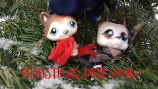 LPS Amore and Zacks Christmas Tree Vlog OLD [upl. by Enieledam]