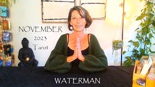 WATERMAN  November 2023  Vol gas vooruit  Tarot Reading [upl. by Stone897]