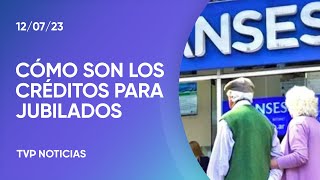 Cómo son los créditos para jubilados y pensionados que anunció el gobierno nacional [upl. by Postman]