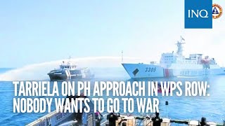 Tarriela on PH approach in WPS row Nobody wants to go to war  INQside Look [upl. by Platus]