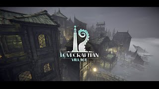 Lovecraftian Horror Village  Unity Environment   13 Update [upl. by Reidar]