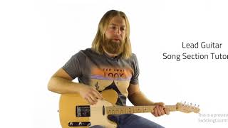 Lonesome Onry and Mean Guitar Lesson and Tutorial  Waylon Jennings [upl. by Annairda]