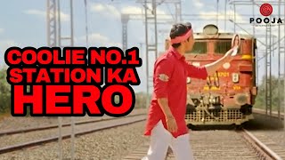 Coolie No 1 hua station ka Hero  Coolie no 1  Varun Dhawan  Sara Ali Khan [upl. by Yehudi]