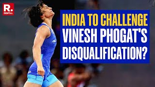 Vinesh Phogats Disqualified For Weighing 100 Grams Extra India Challenges IOC Decision  Latest [upl. by Hyland]