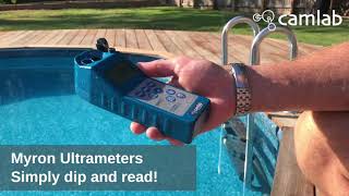 How to test your pool water using the Myron Ultrameter [upl. by Frentz25]