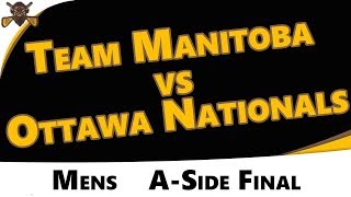 2018 Canadian Broomball National Championships  Team Manitoba VS Ottawa Nationals [upl. by Eatnohs]