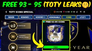 FREE 9395 ICON Players TOTY Leaks amp Market Updates  Mr Believer [upl. by Notloc435]