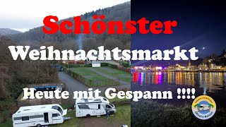 Wohnmobiltour 🚐 endet im Keller  Traben Trabach Keller Weihnachtsmarkt 🎄🎅🧑‍🎄🤶🌲 [upl. by Mellette]