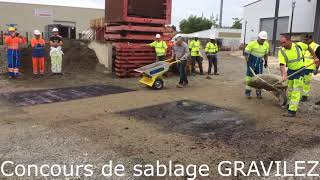 Concours sablage GRAVILEZ  CFA de Muret [upl. by Ielerol188]