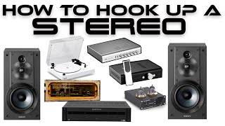 How to hook Up a Turntable EQ Amp DAC The Whole System [upl. by Aisan253]