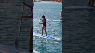 Paddleboarding is a Great Way to enjoy the BVI [upl. by Tullusus]