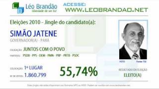 Jingles Eleições 2010  Simão Jatene  PSDB  leobrandaonet [upl. by Vihs289]