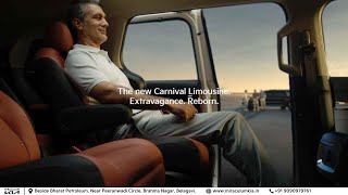 Kia India  The Kia Carnival Limousine  A new world of luxury amp tech [upl. by Aramac]