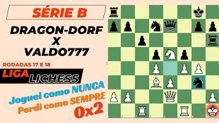 Liga Lichess  Série B  Joguei como NUNCA perdi como SEMPRE [upl. by Chantalle]