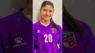 nepalfootballanjana rana magarfan subscribe my channel footballer [upl. by Sitto]