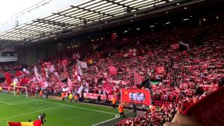 coro Liverpool l Oh campione letra lyrics testo [upl. by Gussi670]