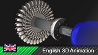 Pelton wheel  Pelton turbine  Hydropower 3D animation [upl. by Opiuuk]