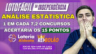 LOTOFÁCIL DA INDEPENDÊNCIA 2024 1 CHANCE EM 7 DE ACERTAR 200 MILHÕES DE REAIS COM 20 DEZENAS [upl. by Pascoe]