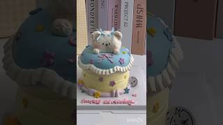 Birthday cake decorating cake birthdaycakedecorating birthdaycake cakeideas [upl. by Lindholm]