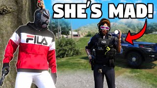 Annoying my girlfriend for 24 hours in GTA 5 RP [upl. by Rengia]